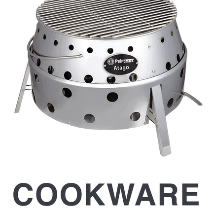 CAMPING COOKWARE STOVES PANS CUTLERY