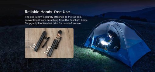 O Light i3T 2 EOS Small EDC Torch By O Light