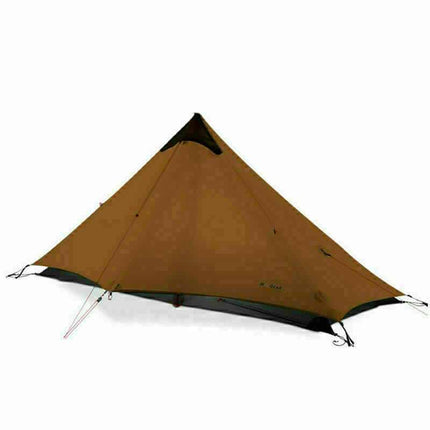 3Fulgear Lanshan 1 3 Season Tent - Khaki (T Zip) By 3F UL GEAR