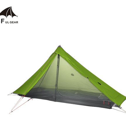 3FULGEAR Lanshan 1 PRO 4 season tent - Green (T Zip) By 3F UL GEAR