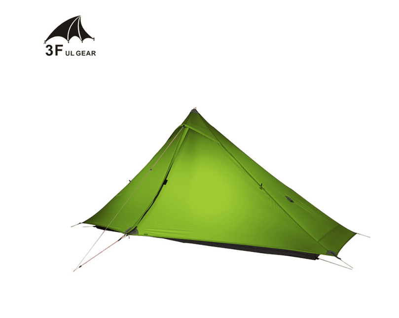 3FULGEAR Lanshan 1 Pro 3 season tent - Green (T Zip) By 3F UL GEAR