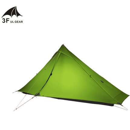 3FULGEAR Lanshan 1 PRO 4 season tent - Green (T Zip) By 3F UL GEAR