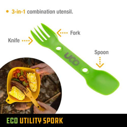 UCO ECO Utility Spork (Various Colours) By UCO