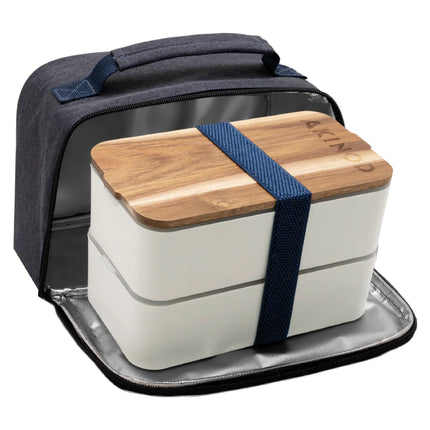 Akinod Bento + Insulated Lunch Bag (Various Colours) By Akinod