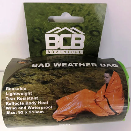 BCB Bad Weather Bag (Orange) By BCB International