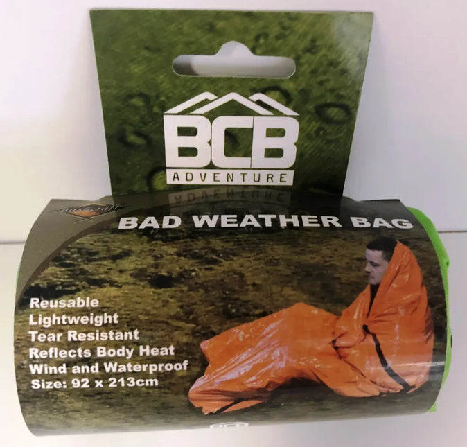 BCB Bad Weather Bag (Orange) By BCB International