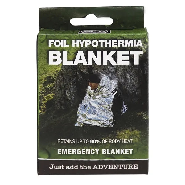 BCB Foil Hypothermia Space Blanket 84x54 By BCB International