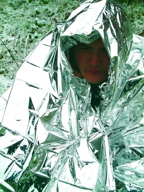 BCB Foil Hypothermia Space Blanket 84x54 By BCB International