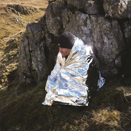 BCB Foil Hypothermia Space Blanket 84x54 By BCB International