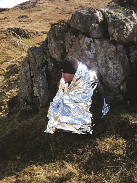 BCB Foil Hypothermia Space Blanket 84x54 By BCB International