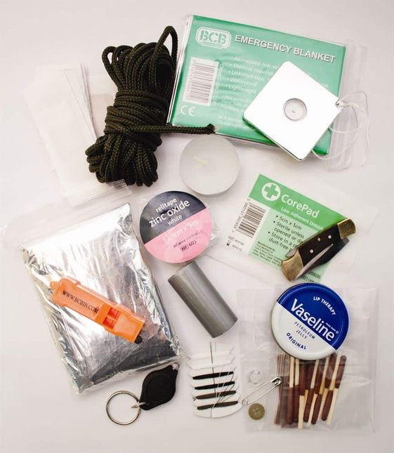 BCB Lightweight Trekking Essentials Survival Kit By BCB International