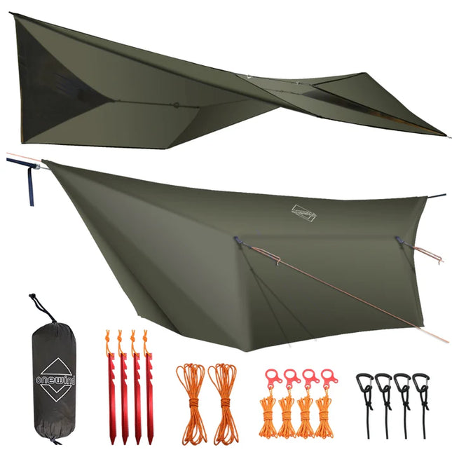 Onewind Billow Ultralight Hammock Tarp Shelter 12' By Onewind Outdoors