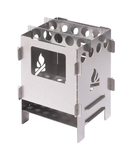 BE Bushbox Titanium Outdoor Pocket Stove By BushCraft Essentials