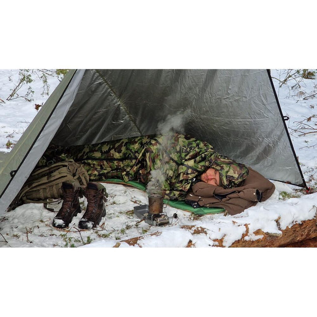 Bushmen HIDEOUT Thermo - Camo Bivvy Bag / Tarp / Poncho By Bushmen