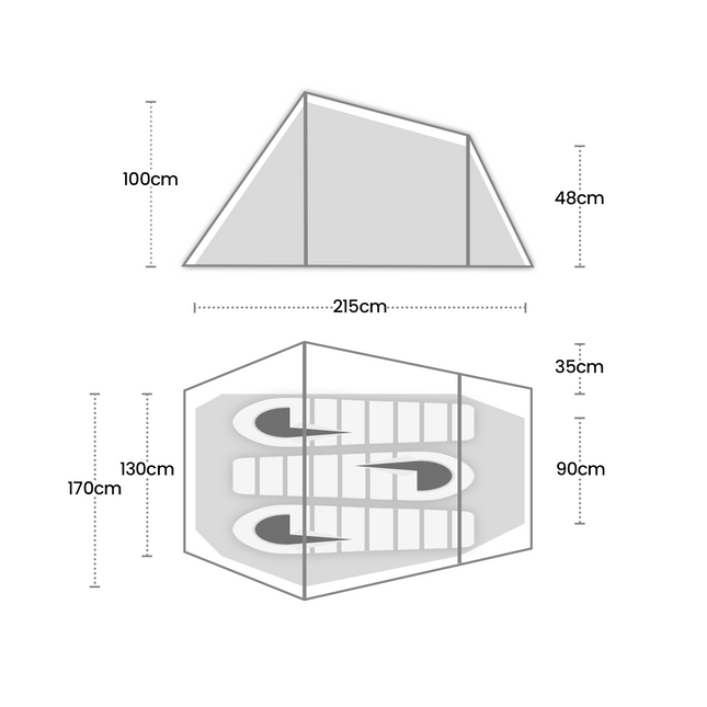 Wild Country Coshee 3 3 Man Tent By Terra Nova | Wild Country