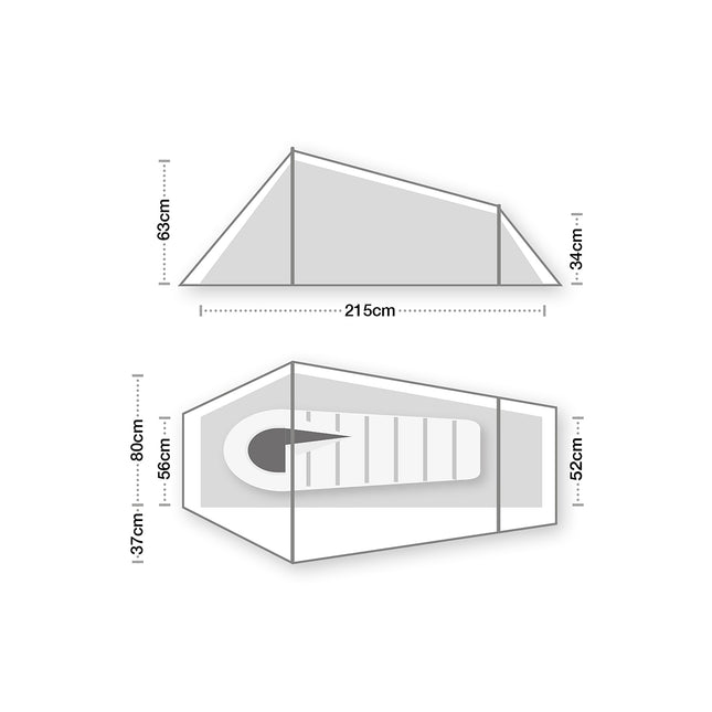 Wild Country Coshee Micro 1 Man Tent By Terra Nova | Wild Country