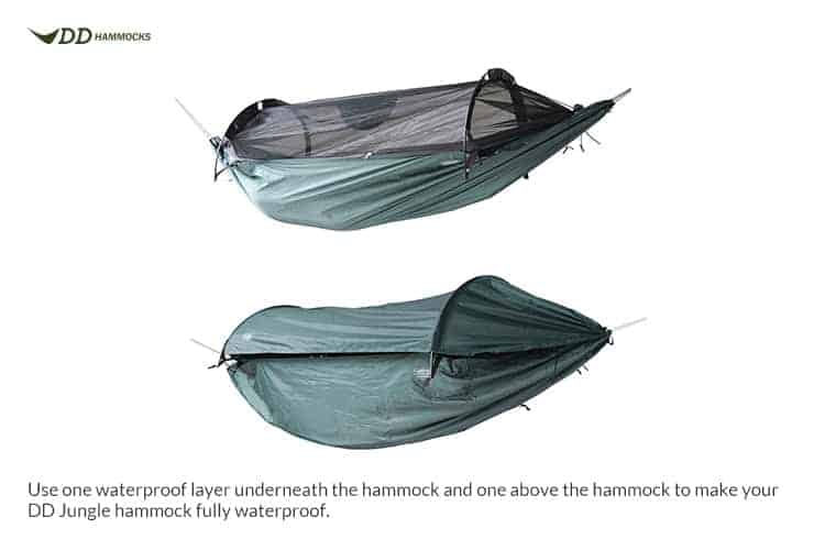 DD Canopy for SuperLight Jungle Hammock By DD Hammocks