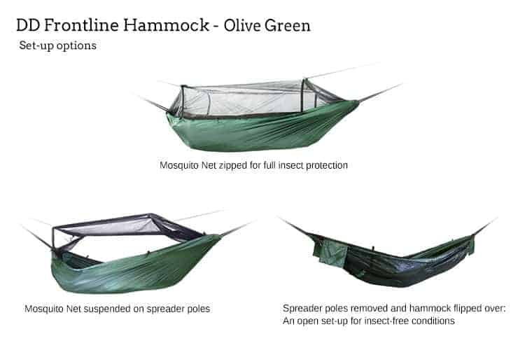 DD Frontline Hammock - Coyote Brown By DD Hammocks