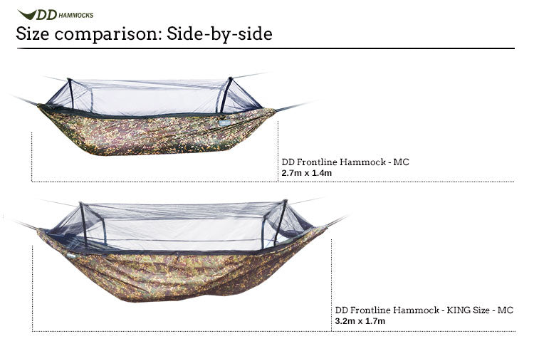 DD Frontline Hammock - KING Size - Multicamo By DD Hammocks