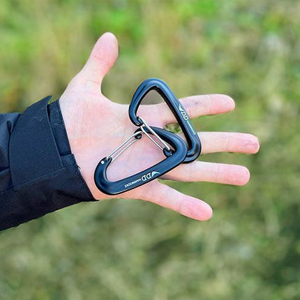 DD Hammock - Karabiners x 2 - Black By DD Hammocks