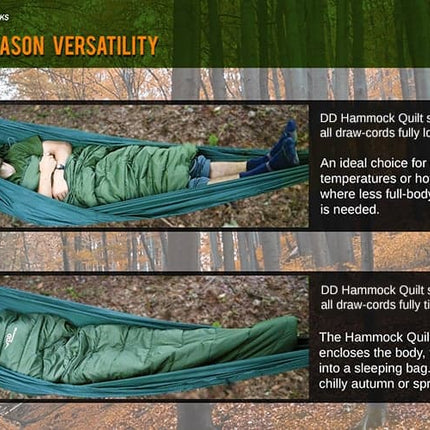 DD Hammock Quilt - Olive Green By DD Hammocks