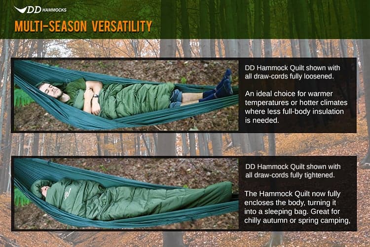 DD Hammock Quilt - Olive Green By DD Hammocks