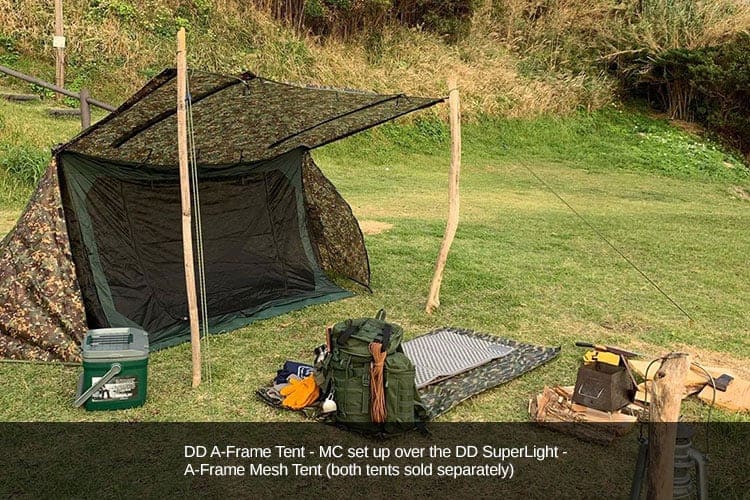 DD Hammocks A-Frame Tent - Multicamo By DD Hammocks