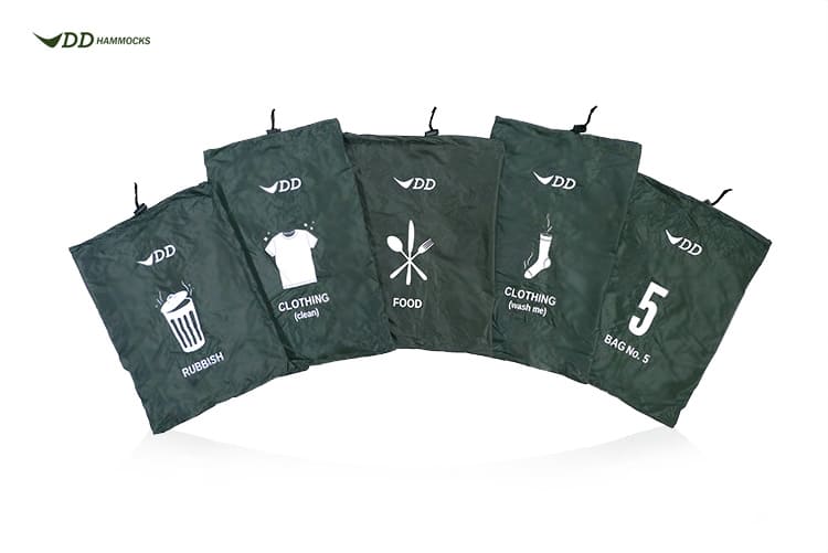 DD - Organiser bags x 5 By DD Hammocks