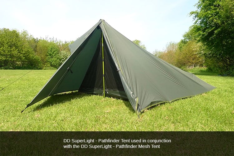 DD SuperLight Pathfinder Mesh Tent By DD Hammocks