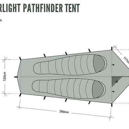 DD SuperLight Pathfinder Tent By DD Hammocks