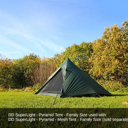 DD SuperLight Pyramid Tent - Family Size By DD Hammocks