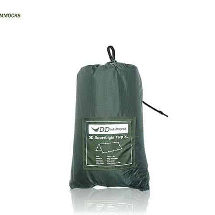 DD SuperLight - Tarp XL - Olive Green By DD Hammocks