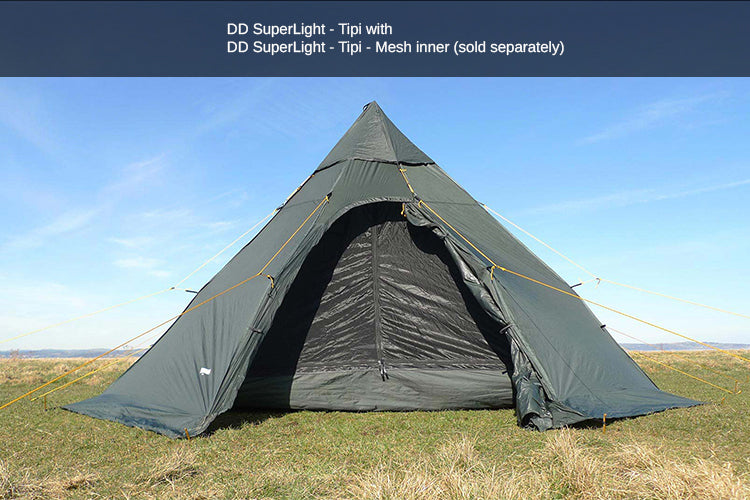 DD SuperLight - Tipi - Mesh Inner By DD Hammocks