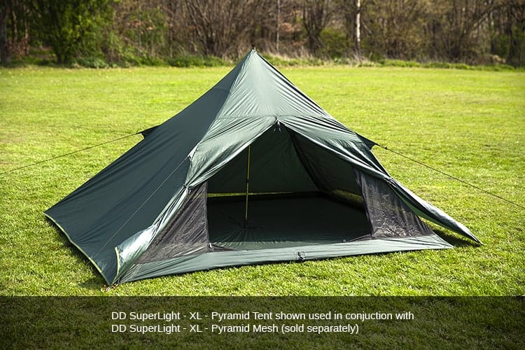 DD SuperLight XL Pyramid Tent By DD Hammocks