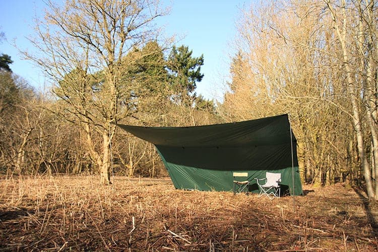 DD 5x5 Olive Green Tarp By DD Hammocks