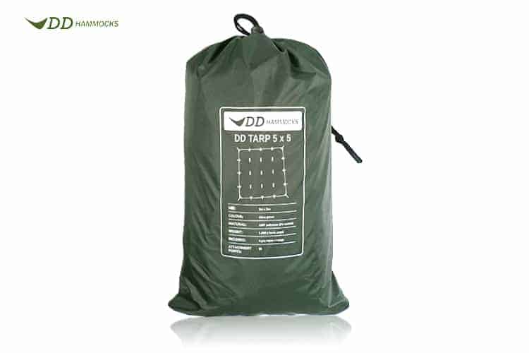 DD 5x5 Olive Green Tarp By DD Hammocks