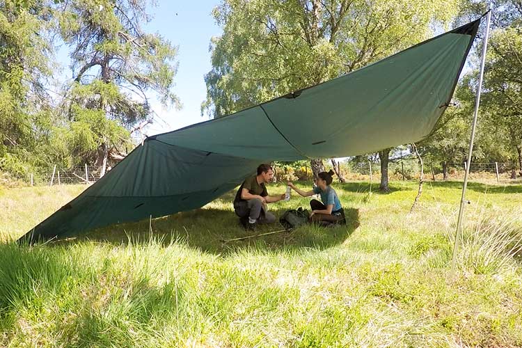 DD 5x5 Olive Green Tarp By DD Hammocks