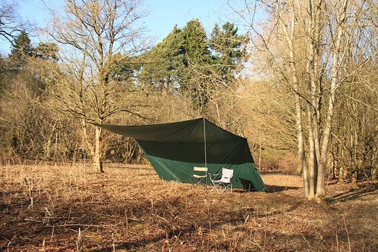 DD 5x5 Olive Green Tarp By DD Hammocks