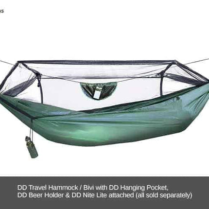 DD Travel Hammock / Bivi Olive Green By DD Hammocks