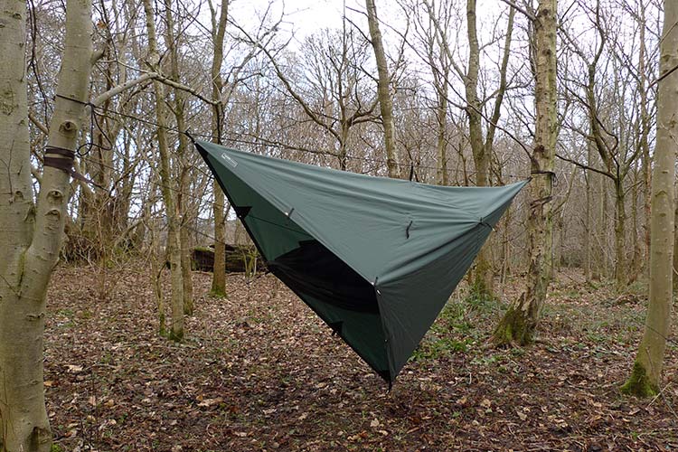 DD Hammocks Tarp 3x3 Pro - Olive Green By DD Hammocks