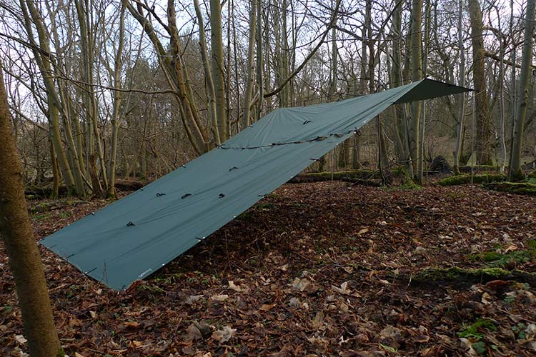 DD Hammocks Tarp 3x3 Pro - Olive Green By DD Hammocks