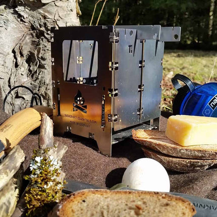 BE Bushbox LF Titanium Outdoor Stove By BushCraft Essentials