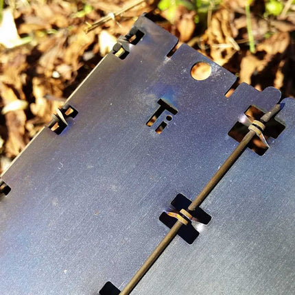 BE Bushbox LF Titanium Outdoor Stove By BushCraft Essentials