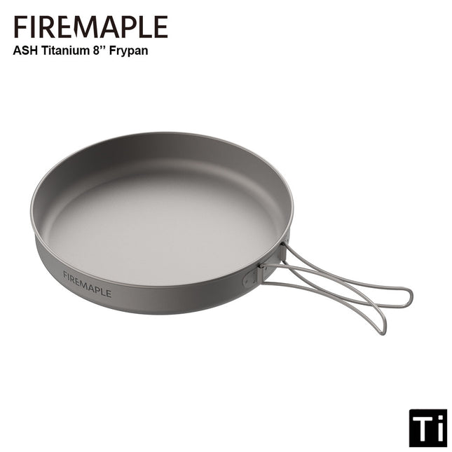 Firemaple Ash Titanium 8" Frying pan By Fire Maple Gear