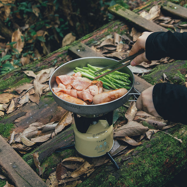 Firemaple Ash Titanium 8" Frying pan By Fire Maple Gear