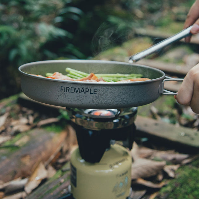 Firemaple Ash Titanium 8" Frying pan By Fire Maple Gear