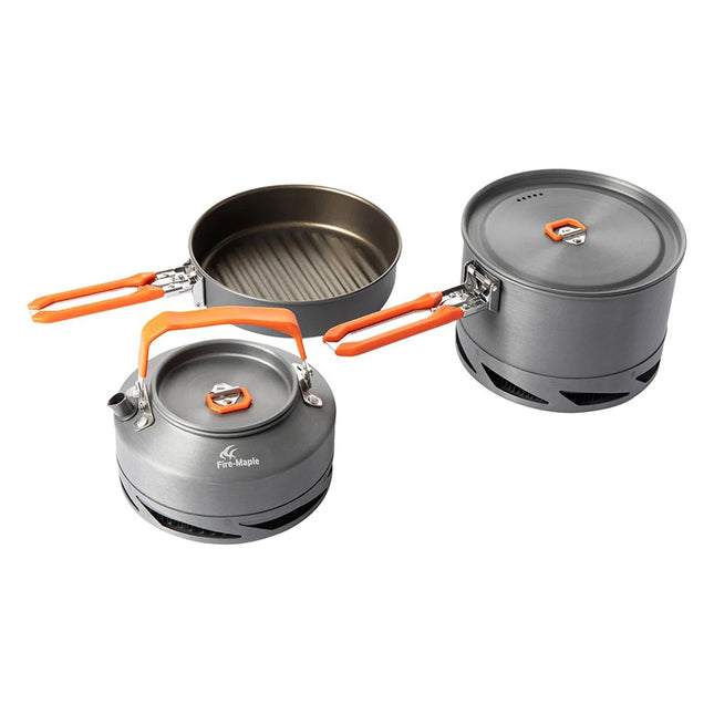 FireMaple Feast Heat-Exchanger Aluminium Cook Set By Fire Maple Gear