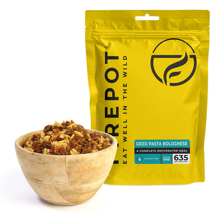 Firepot Orzo Pasta Bolognese 135g By Firepot Food