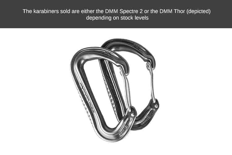 Hammock / Climbing Karabiners x 2 (DMM) By DD Hammocks