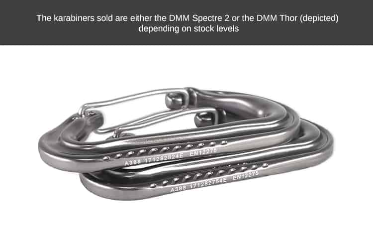 Hammock / Climbing Karabiners x 2 (DMM) By DD Hammocks